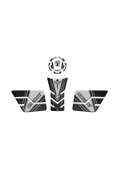 Cf Moto Cf Moto 650 Nk 2022 - 2023 Uyumlu Tank Pad Set 007