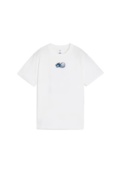 Puma X Sonic Relaxed Graphic 15-16 Yaş 176 Beyaz Tişört Beyaz Beyaz