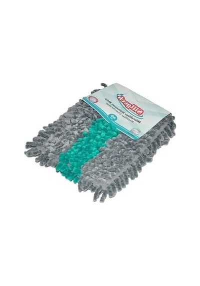 Mikrofiber Makarna Temizlik Mop Yedeği, 40 Cm Açık Bej