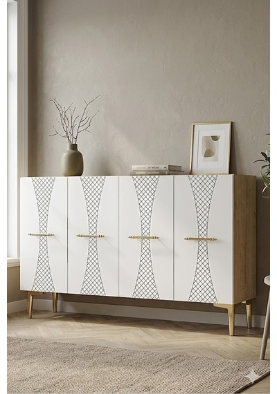 Ka1232dg Slim Konsol Ve Tv Sehpası Safirmeşe-gold 120cm Safirmeşe - Beyaz - Altın Ka1232dg Slim Konsol Ve Tv Sehpası Safirmeşe-gold 120cm Safirmeşe - Beyaz - Altın