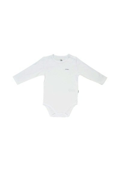Bebengo Basic Uzun Kollu Bebek Body - BU4020 Beyaz