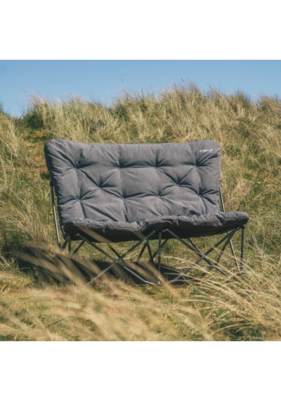 Outwell Fremont Lake Sofa Ultra Konforlu Katlanır Çift Kişilik Doğa Sandalyesi Gri