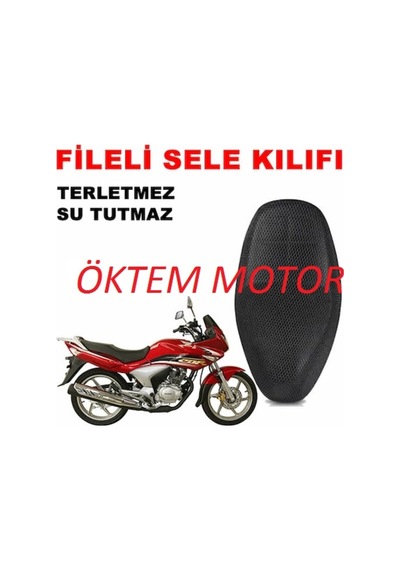 Honda Cbf 150 Sele Kılıfı Fileli 3D Çift Katlı