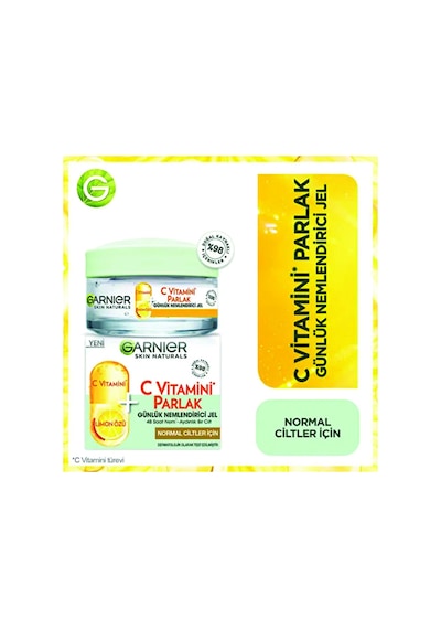 2 Adet Garnier C Vitamini Parlak Günlük Nemlendirici Jel 50 Ml