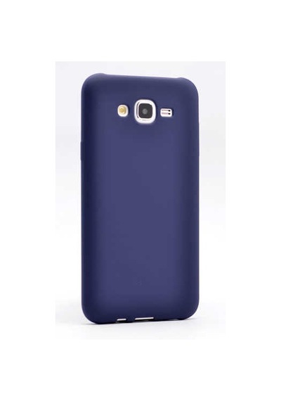 Samsung Uyumlu Galaxy J5 Kılıf Zore Premier Silikon Kapak Mürdüm