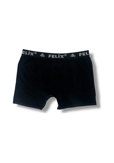 Pamuklu Likralı Erkek Boxer 10'lu Paket Siyah
