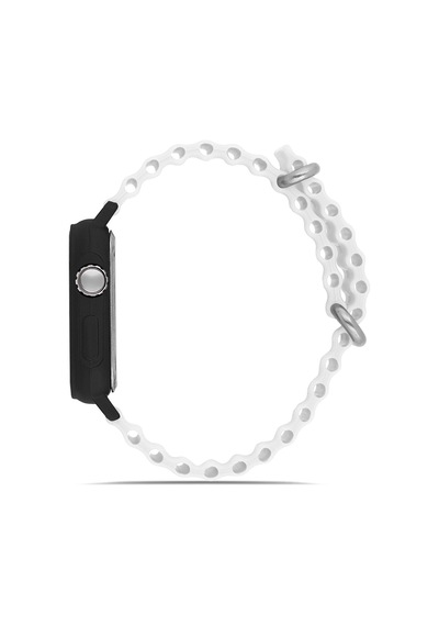Aqua Di Polo 1987 Unisex Siyah Silikon Dijital Led Kol Saati Apwr033305