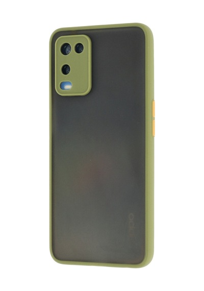 Oppo A54 4g Uyumlu Kılıf Montreal Silikon Kapak - Açık Yeşil