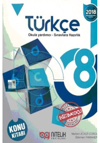 NİTELİK 8. Sınıf Türkçe Konu Kitabı N11.8164