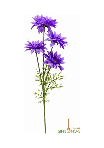 Yapay Mor Papatya Dal 55 Cm
