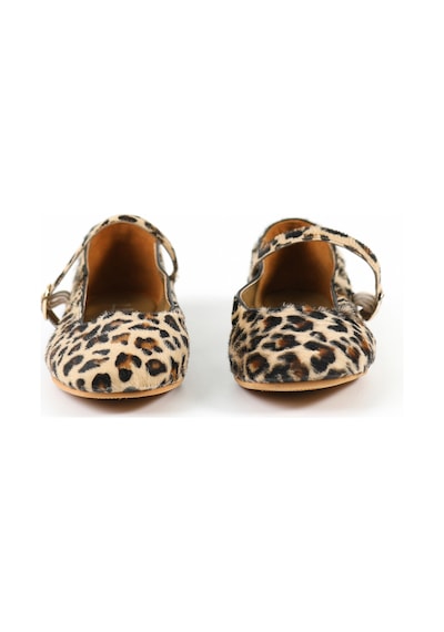 Tuna Hakiki Deri Leopar Baskılı Kadın Babet Ayakkabı - Z263011 Bej Leopar Baskı Tuna Hakiki Deri Leopar Baskılı Kadın Babet Ayakkabı - Z263011 Bej Leopar Baskı