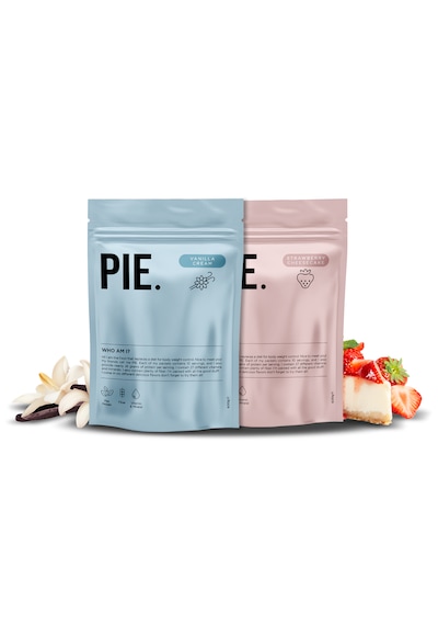 Pıe. Proteinli Öğün Tozu / Vanilya, Çilek Aromalı / 20 Doz Karışık