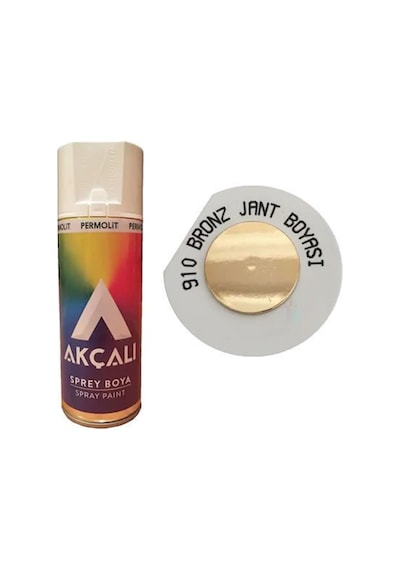 Akçalı 910 Bronz Jant Boyası Sprey 400 Ml (552456303)