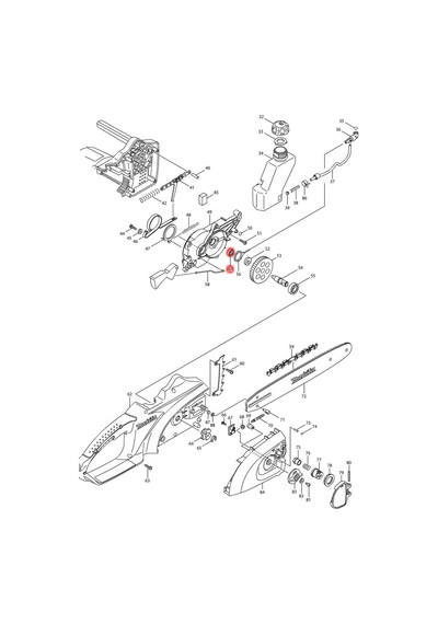 Makita UC4020A Rulman 606 Ürün Kodu 210028-2