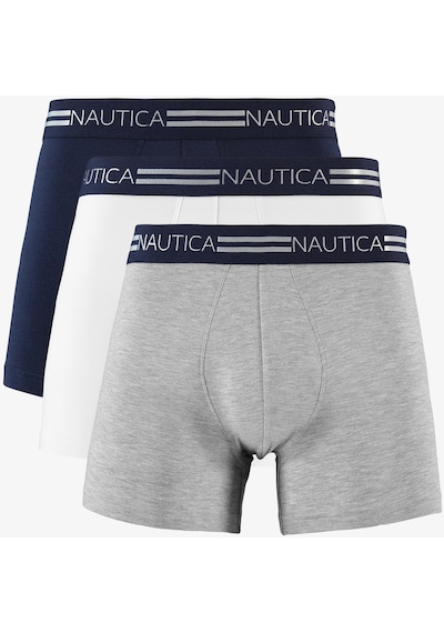 Nautica Nautıca Erkek Renkli 3'Lü Boxer X15309T 1Bw