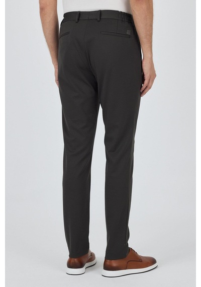 İmza Koyu Antrasit Esnek Yandan Cepli Casual Slim Fit Jogger Pantolon 1003250157 Koyu Antrasit