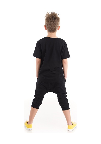 Denokids Mushi Basket Topu Erkek Çocuk T-Shirt Kapri Takım Çok Renkli Denokids Mushi Basket Topu Erkek Çocuk T-Shirt Kapri Takım Çok Renkli