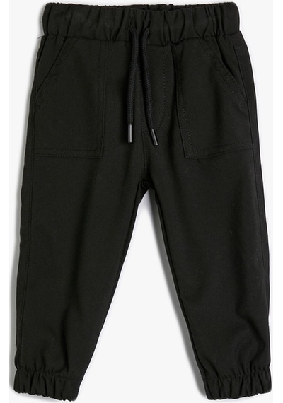 Koton Jogger Pantolon Beli Bağlamalı Cepli Siyah 4smb40002tw 4SMB40002TW999 Siyah Koton Jogger Pantolon Beli Bağlamalı Cepli Siyah 4smb40002tw 4SMB40002TW999 Siyah