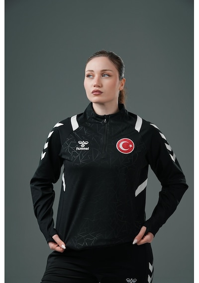 Hummel Dream Milli Takım Antrenman Eşofman Üstü Siyah