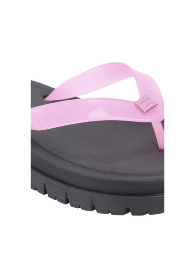 Tommy Hilfiger Kadın Marka Logolu Günlük Kullanıma Uygun Pembe4 Terlik En0en02954 Tox