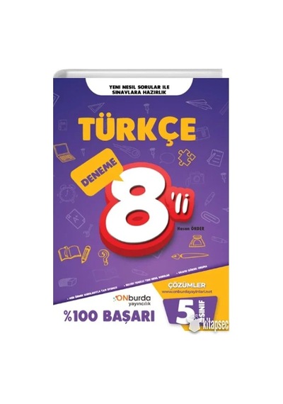 Onburda 5.sınıf Türkçe 8 Deneme