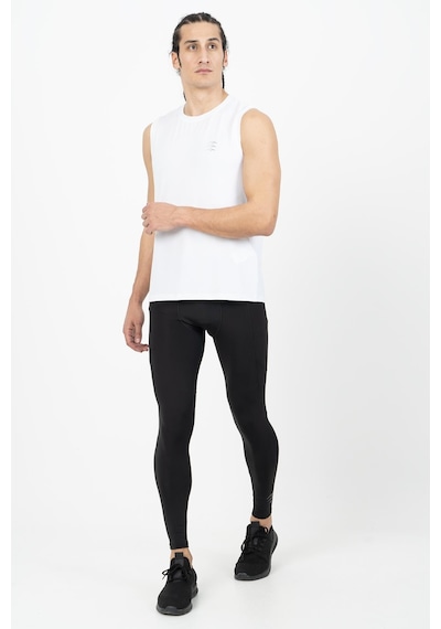 Maraton Active Slimfit Erkek Koşu Siyah Tayt 21966-siyah
