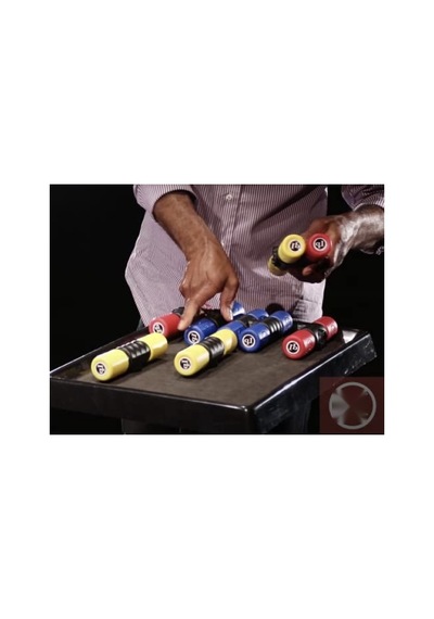 Çift Kilitlemeli Twist Shaker - Yumuşak Ses Açık Gri