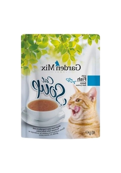 40 Gr Kapasiteli Balıklı Kedi Çorbası, Sağlıklı Ve Lezzetli 100 G