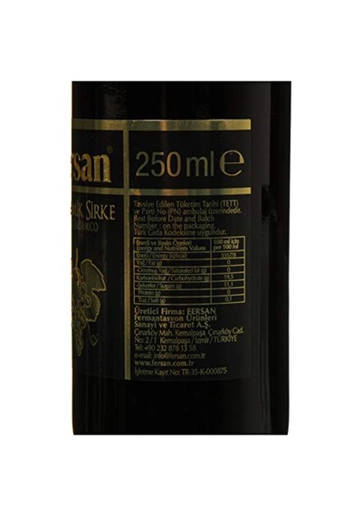 Balzamik Sirke Vegan 250 Ml