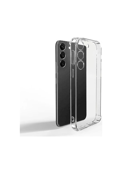 Goocamp Galaxy S23 Uyumlu 2mm Anti Shock Silikon-renksiz Renksiz