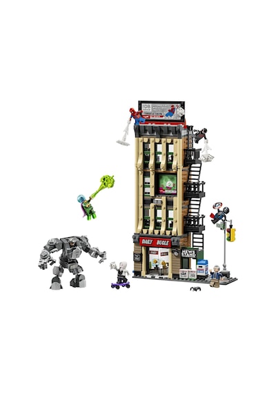 LEGO® ǀ Marvel Örümcek Adam Mysterio'ya Karşı: Daily Bugle 76342 - 10 Yaş ve Üzeri Çocuklar için Oyuncak Yapım Seti (781 Parça)