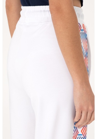 U.S. Polo Assn. Kadın Beyaz Jogger Eşofman Altı 50300713-VR013