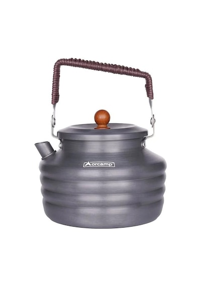 Orcamp Lüks Kamp Çaydanlığı 1.5 Lt Gri