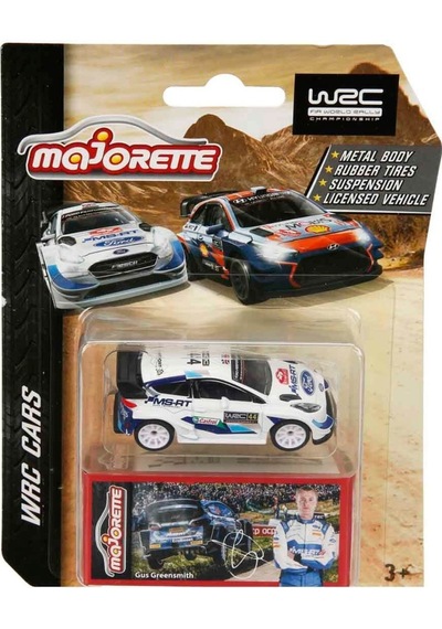 Majorette - Wrc Cars Serisi Ford Fiesta Wrc Gus Greensmith Çok Renkli