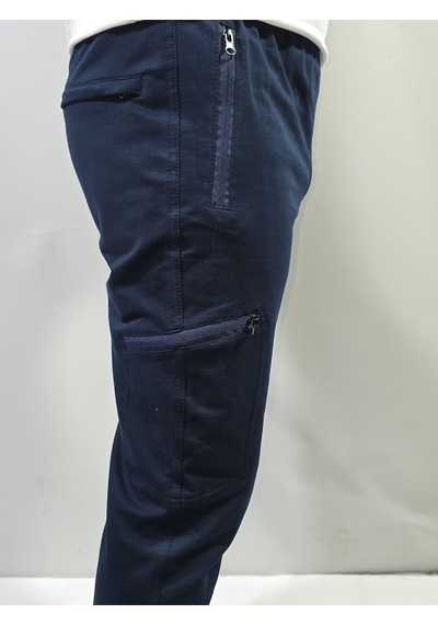 Jump Erkek Slim Fit Pamuklu 2 İplik Eşofman Altı Lacivert