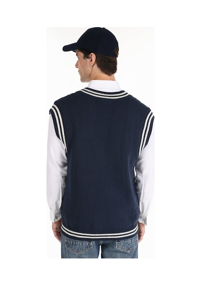 Colin's Colins Lacivert Erkek Kazak Cl1064835 Q1.v2 Nav 001