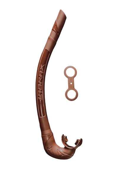 Labrax Rio Snorkel - Kahverengi Beyaz - Siyah
