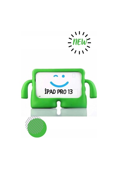 Apple Uyumlu iPad Pro 13 2024 Redclick Çocuklar İçin İbuy Standlı Tablet Kılıf Klasik