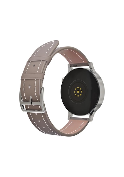 Lw-38v 38mm Kompakt Şık Akıllı Saat Sesli Görüşme Özellikli Gümüş Rengi, 38 Mm, 128, Mb, Kahverengi Yok