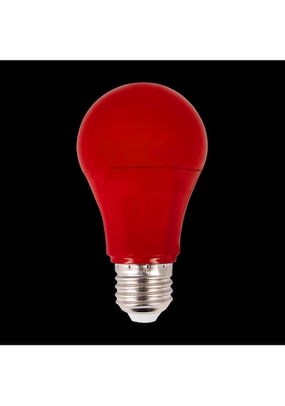10 Adet K2 Kırmızı Işık 5 Watt Led Gece Lambası Ampulü, E27 Duylu Ağaç Feneri Ampulü