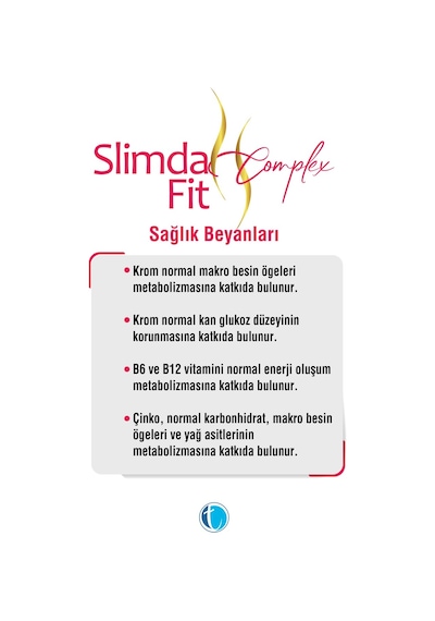 Slimda Complex Fit Takviye Edici Gıda 60 Kapsül