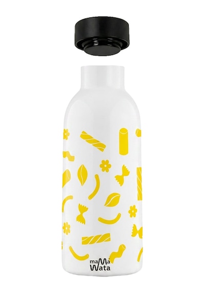 Mamawata Pasta Paslanmaz Çelik Termos Matara 470 Ml Sızdırmaz Yalıtımlı Suluk Beyaz