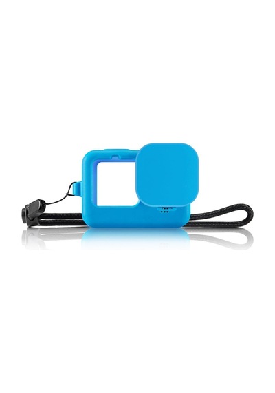Sanger Go212a Gopro Hero 9 Silikon Kılıf Mavi