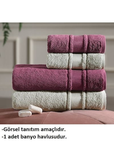Özdilek Colourist %100 Pamuk Banyo Havlusu 90x150 -gri