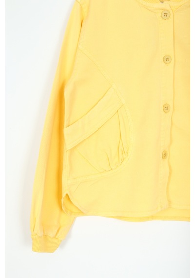 Xo Kids Kız Çocuk Gömlek 4-8 Yaş 38560 Sarı