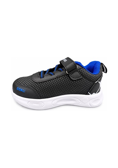 Papucumun Dünyası Çocuk Kız/erkek Işıklı Su İtici Özellikte Rahat Şık Sneaker Siyah