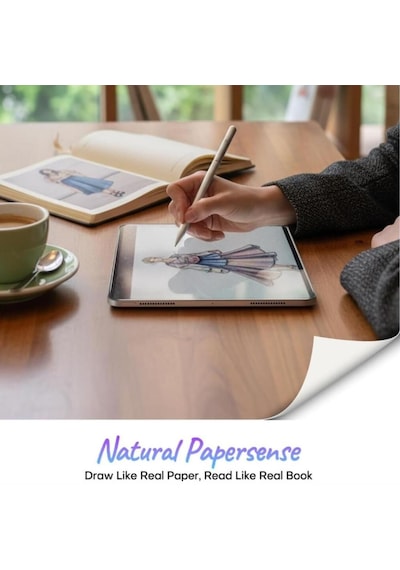 Samsung Galaxy Tab S12 Plus İle Uyumlu Paperfeel Ekran Koruyucu 12.6 İnç Sm-x840 Kağıt Hissi Veren Mat Dokulu Yüzey, Kalem Uyumlu, Not Alma Ve Çizim İçin