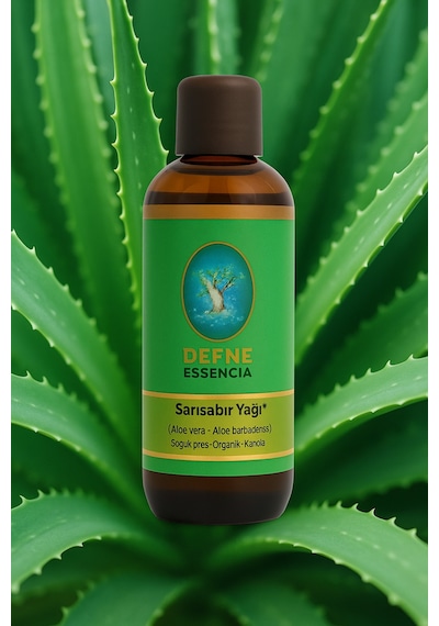 Sarısabır Aloe Vera Yağı Organik %100 Saf Sabit Yağ 100ml