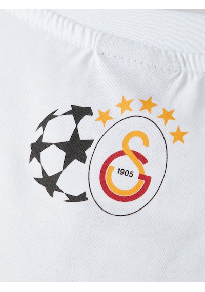 Gsstore Galatasaray Ucl Erkek T-shirt E252219 Beyaz