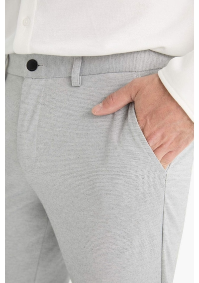 Defacto Jogger Fit Cepli Esnek Kumaş Düz Paça Pantolon T6317az25augr377 Gri